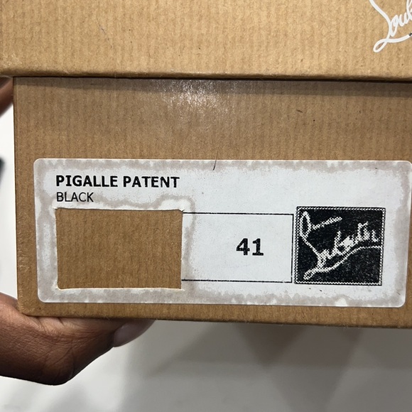 Christian louboutin pigalle Plato patent pumps black - Picture 6 of 10